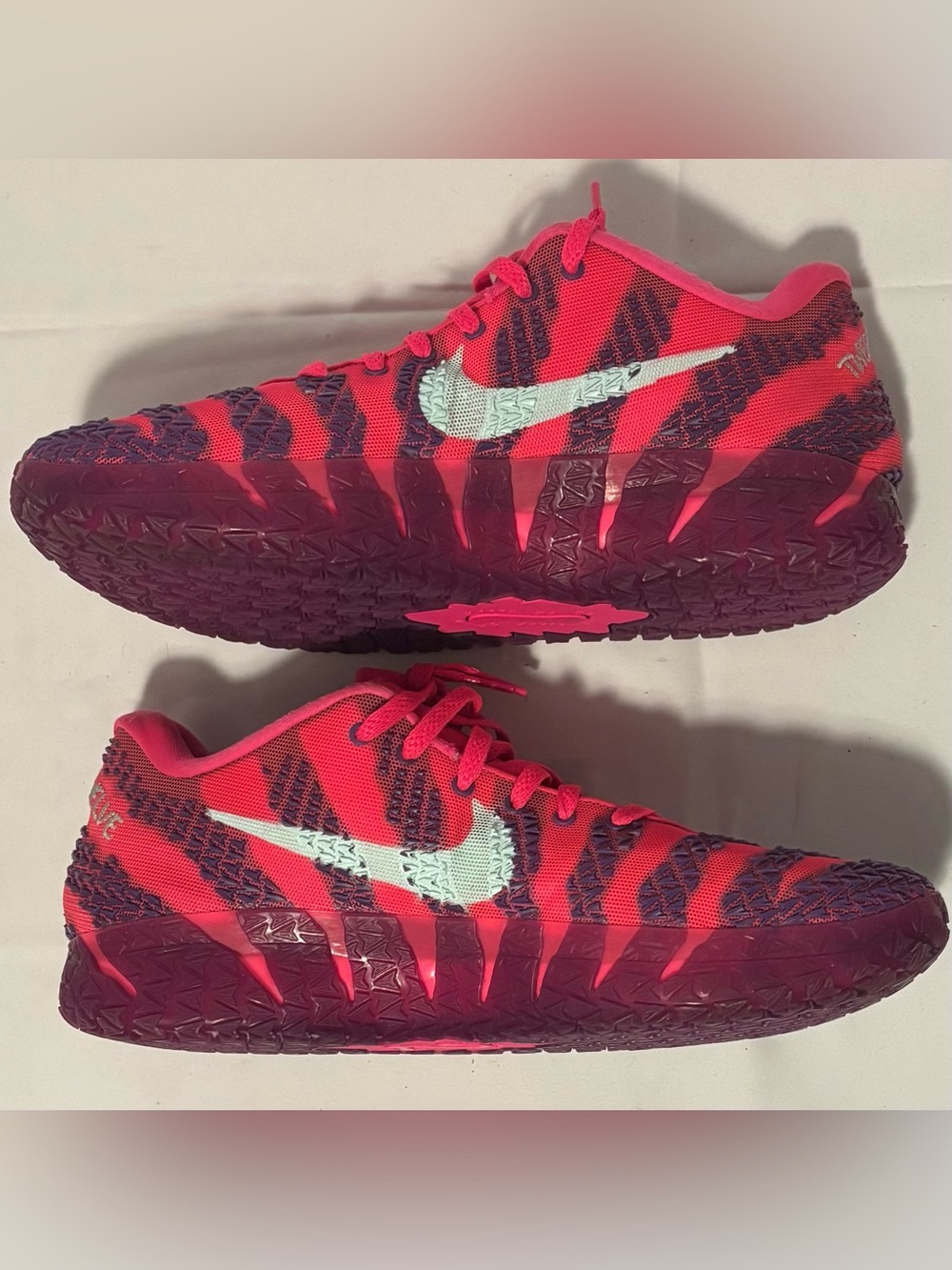 Nike Ja 3 Price of Admission Max Volume Hyper Pink HF2793-600 Men's Size 14 - Picture 3 of 7
